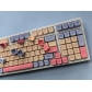 Marshmallow 104+28 XDA profile Keycap PBT Dye-subbed Cherry MX Keycaps Set Mechanical Gaming Keyboard